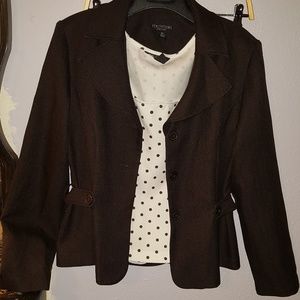 Suit jacket and shirt